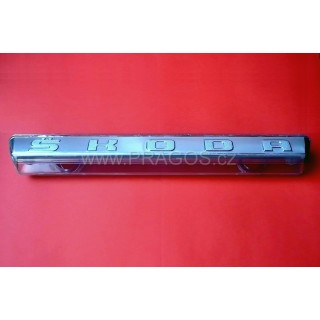 Osvětlení SPZ – pololesklé, Škoda 100–110R