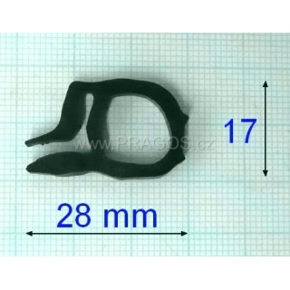Trunk seal, for Škoda MB, MBX
