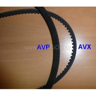 Řemen klínový větráku 9,5x1050 AVX MB-110R