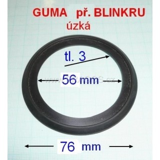 Guma základny předního blinkru úzkého SPARTAK, OCTAVIA, 1200–1
