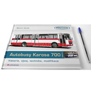 Kniha Autobus Karosa 700 – historie, vývoj, technika, modifikace – M. Harák