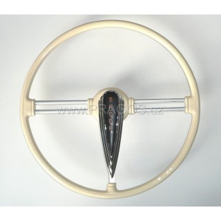 Volant kompletní krémový, Škoda Tudor