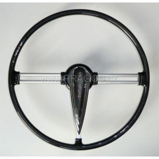 Steering wheel complete black, Škoda Tudor