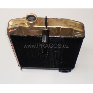 Radiator, neck for standard cap, Tudor, refurbished + polished