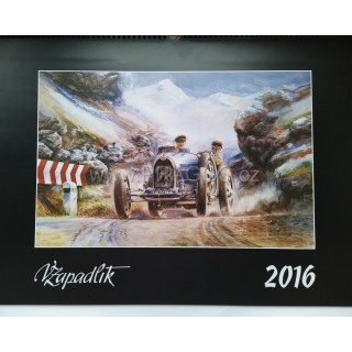 Kalendář 2016 nástěnný, Václav Zapadlík