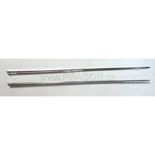 "B" Lišta přední blatník bok cenapár LP pro vozy Škoda SPA440,445,450Kov,chrom