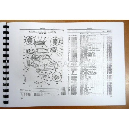 Katalog nd pro vozy Škoda OCT super, combi + FEL super Katalog nd pro vozy Škoda OCT super, combi + FEL super