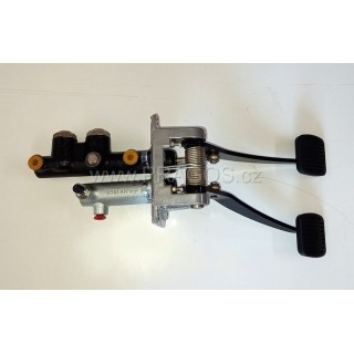 Brake + clutch pedals renovated with new cylinders Škoda 100–110R