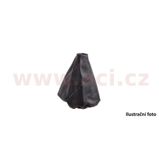 Manžeta řadící páky (černá kůže, černý šev)