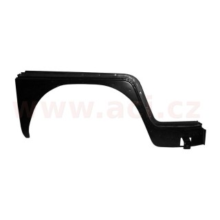 Přední blatník komplet s držáky, P r.v. od 61-