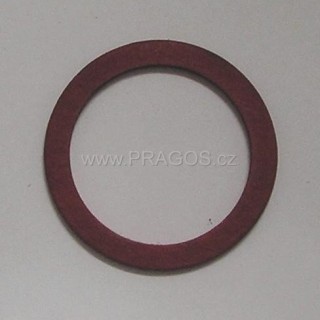 Flat fiber washer