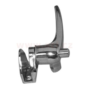 Zámek ventilace předního bočního okna chrom, L