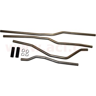 Sada vodních trubek (přívod/odtok) z nerez oceli (1.9-2.1) r.v. od 87-