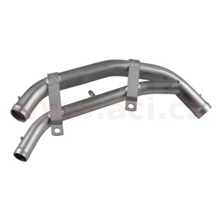 Dvojitá vodní trubka, nad převodovku, nerez ocel (1.6 - 2.1 Syncro) r.v. od 85-