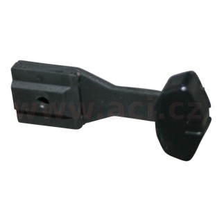 Páčka ovládání topení