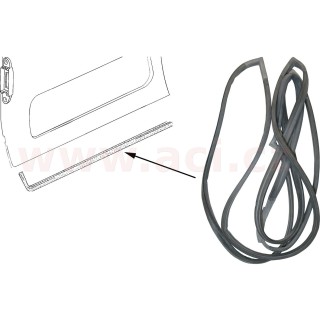 Spodní těsnění posuvných bočních dveří  P