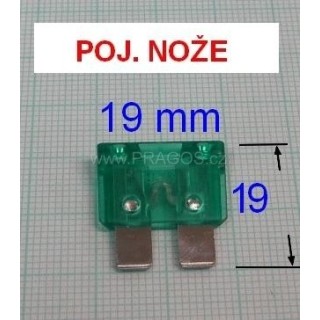 Pojistka nožová 7,5 A
