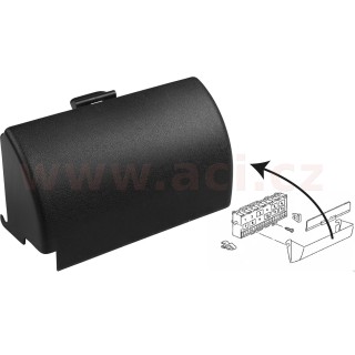 Kryt pojistkové skříně, černý r.v. od 85-