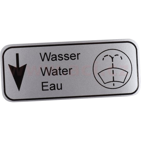 Samolepka "Wasser"