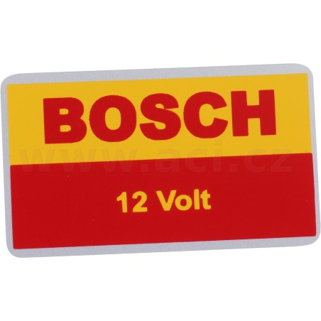 Samolepka "Bosch 12 Volt"