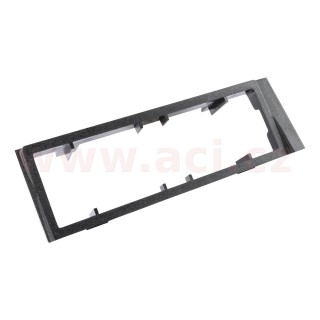 Krytka rádia, černý plast r.v. 70-81