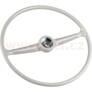 Volant šedý/bílý, 44,45 cm