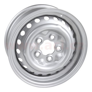 Ocelový disk "Fumagalli", 5.5x14´, ET39, 5x112, stříbrný nátěr (nová OE výroba)