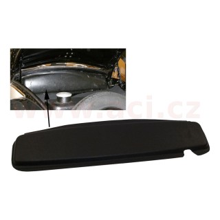 Ochranný kryt kabeláže pod čelním sklem, černý plast r.v. 47-67