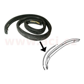 Gumová lišta předního nárazníku r.v. 67-74