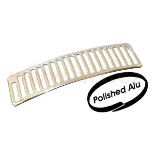 Přední ventilační mřížka, leštěný hliník (ne 1303) r.v. 67-86