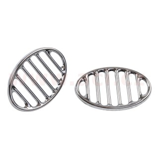 Krycí přední mřížky klaksonu, chromovaný OE design  L+P r.v. 52-73