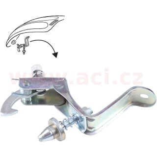 Horní část zámku kapoty r.v. 67-86