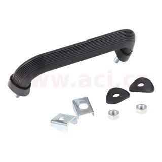 Madlo na palubní desku, rozteč 150 mm, černé r.v. 60-67