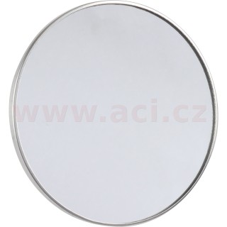 Zpětné zrcátko, leštěný hliník  L=P