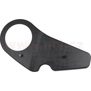 Boční kryt sedadla s otvorem pro sedadlo spolujezdce, černý  P