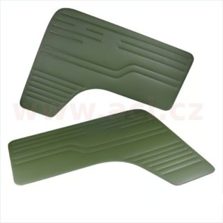 Sada vnitřních výplní dveří, zelené  L+P