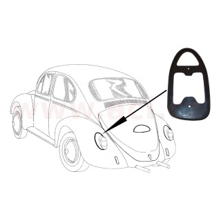 Gumové těsnění zadního světla (i pro 1302)  L r.v. 67-72