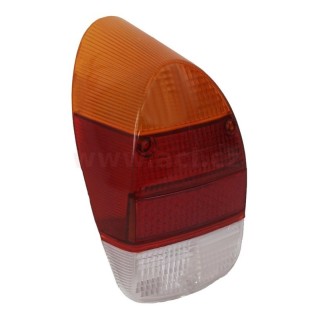 Sklo zadního světla oranžové/červené/bílé  L=P r.v. 67-73