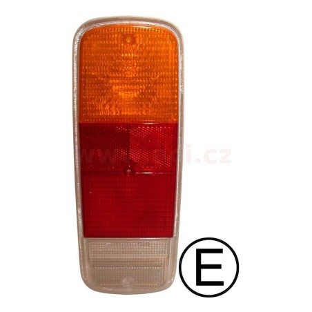 Sklo zadního světla oranžové/červené/čiré  L=P r.v. od 71-