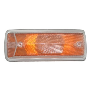 Sklo předního blikače oranžové  P r.v. 67-72