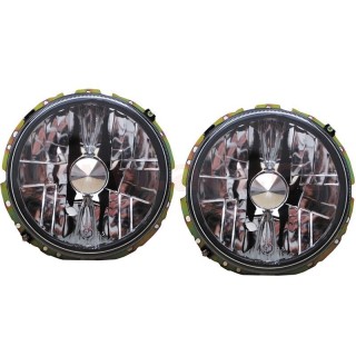 Set předních světel H4, čiré  L+P