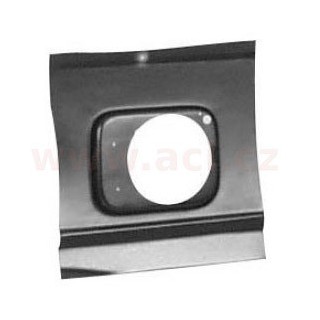 Plech hrdla nádrže