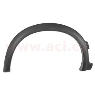 Plastový lem zadního blatníku P r.v. od 8/87-