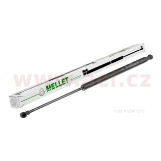 Vzpěra zd. dveří (Stilo př. kapota) MELLET (celk. délka 500 mm, délka zdvihu 200 mm, síla 280 N)...