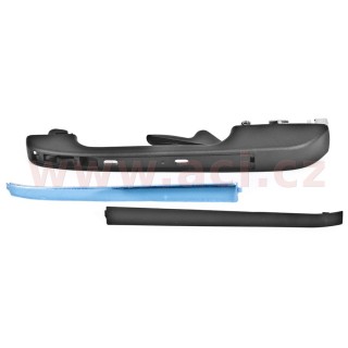 Vnější klika zd. dveří černá L