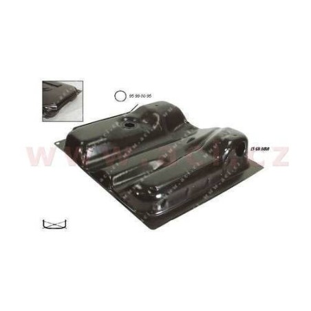 Palivová nádrž benzín/ diesel průměr 68 mm r.v. do -85