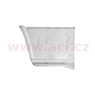 Spodní část lemu zadního blatníku - před kolem  P