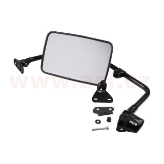 Zpětné zrcátko manuálně ovládané, styl Truck, s díly pro montáž, konvexní, P