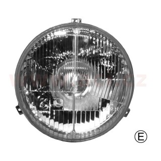 Kulaté přední světlo H4, L=P