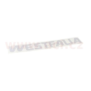 Samolepka "Westfalia" 45x6,5 cm černý, pro vyklápěcí střechu